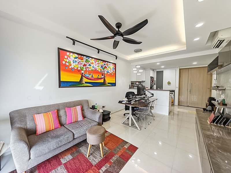 Ripple Bay, 10 Pasir Ris Link, 2 Bedrooms, 764 sqft, Condominium For Sale, by Clarence Foo 符策铭, 500121588 - Living Room - PropertyGuru.com.sg