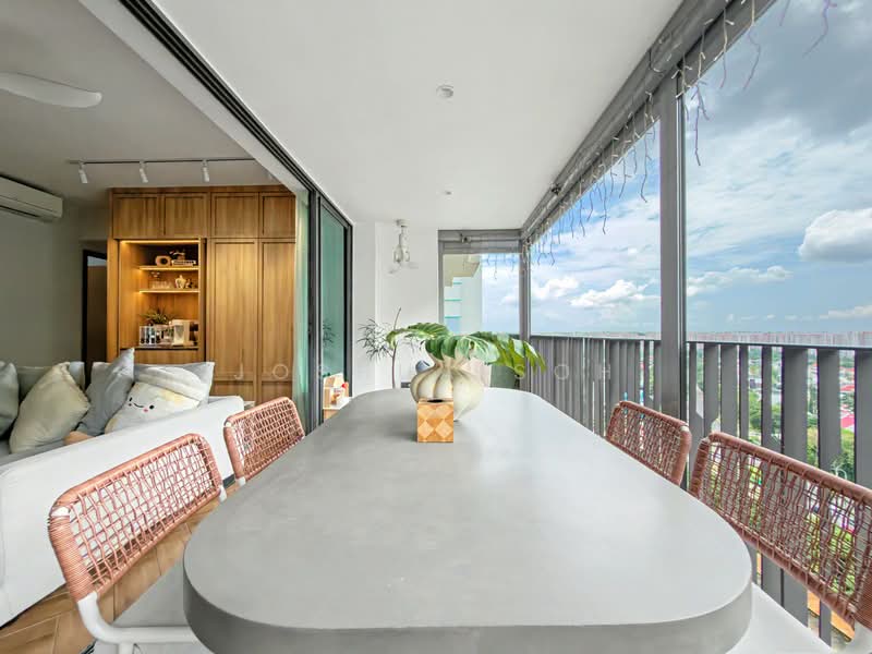 The Topiary, 15 Fernvale Lane, 4 Bedrooms, 1,389 sqft, Executive Condominium For Sale, by Joshua Soh, 500121619 - Balcony - PropertyGuru.com.sg