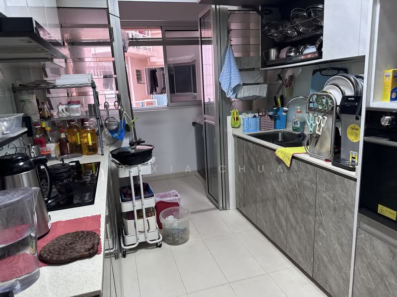 994A Buangkok Link, 994A Buangkok Link, Room Rental, 150 sqft, HDB Flat For Rent, by Trixia Chua, 500121689 - Kitchen - PropertyGuru.com.sg