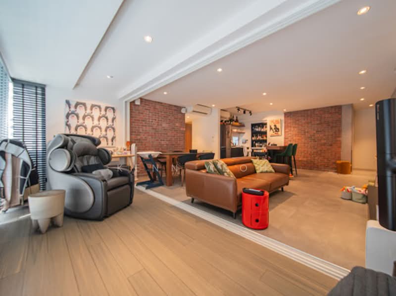 588C Ang Mo Kio Street 52, 588C Ang Mo Kio Street 52, 3 Bedrooms, 1,207 sqft, HDB Flat For Sale, by Kenn Yeoh, 500121715 - Living Room - PropertyGuru.com.sg