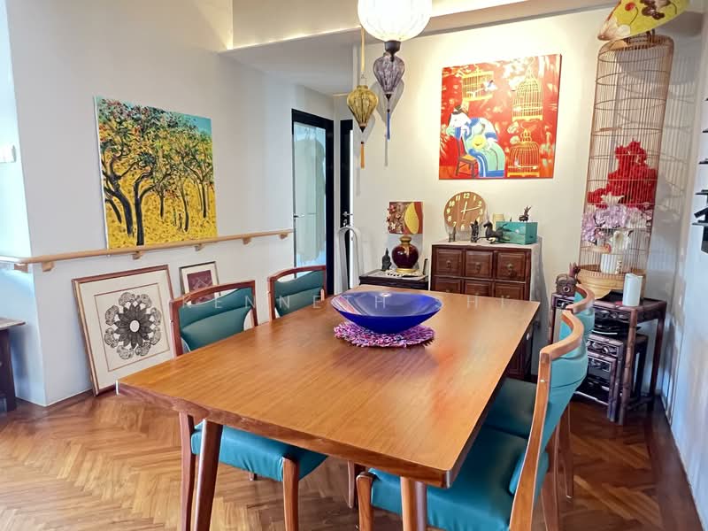 Kim Sia Court, 1 Jalan Jintan, 4 Bedrooms, 1,458 sqft, Apartment For Rent, by Kenneth Shi, 500121730 - Dining Room - PropertyGuru.com.sg