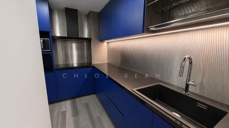 Double Bay Residences, 19B Simei Street 4, 2 Bedrooms, 1,335 sqft, Condominium For Sale, by Chloe Seah, 500121744 - Kitchen - PropertyGuru.com.sg