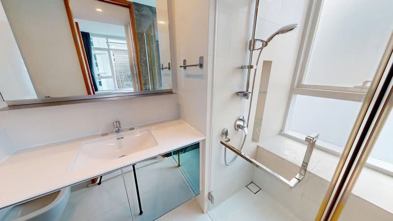 76 Shenton, 76 Shenton Way, 1 Bedroom, 592 sqft, Apartment For Rent, by Joseph Khoo, 500121780 - Bathroom - PropertyGuru.com.sg