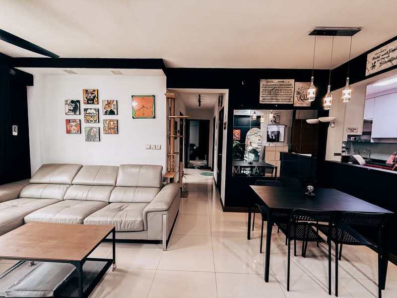 671A Edgefield Plains, 671A Edgefield Plains, 3 Bedrooms, 968 sqft, HDB Flat For Sale, by Erra Samat, 500121783 - Living Room - PropertyGuru.com.sg