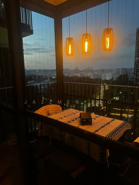 Foresque Residences, 101 Petir Road, 2 Bedrooms, 710 sqft, Condominium For Sale, by Jazzmen Teo, 500121810 - Balcony - PropertyGuru.com.sg