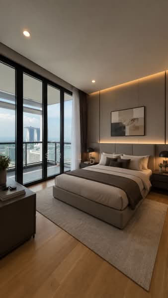 South Beach Residences, 28 South Beach Road, 3 Bedrooms, 1,744 sqft, Condominium For Rent, by VINCENT LYE, 500121833 - Bedroom - PropertyGuru.com.sg