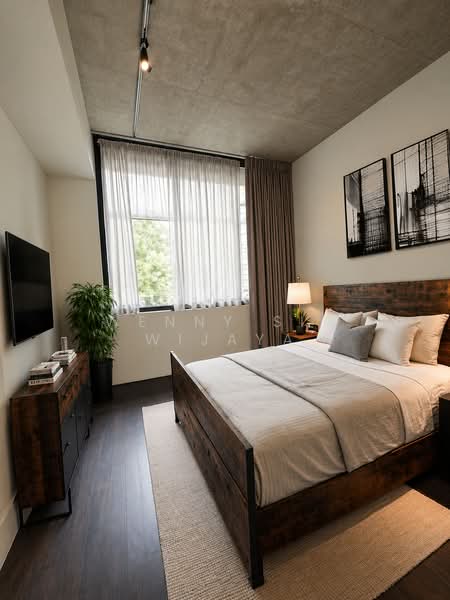 Martin No 38, 38 Martin Road, 2 Bedrooms, 1,130 sqft, Apartment For Rent, by Wenny Sia Wijaya, 500121847 - Bedroom 2 (Furniture by AI stagging) - PropertyGuru.com.sg