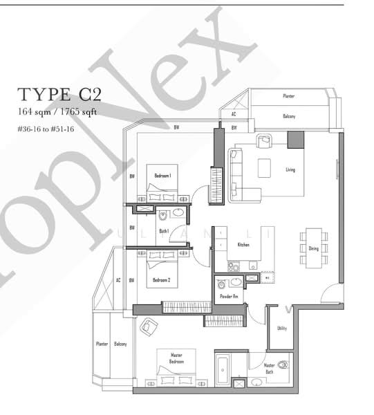 V on Shenton, 5 Shenton Way, 3 Bedrooms, 1,765 sqft, Condominium For Sale, by Julian Li, 500121880 - PropertyGuru.com.sg