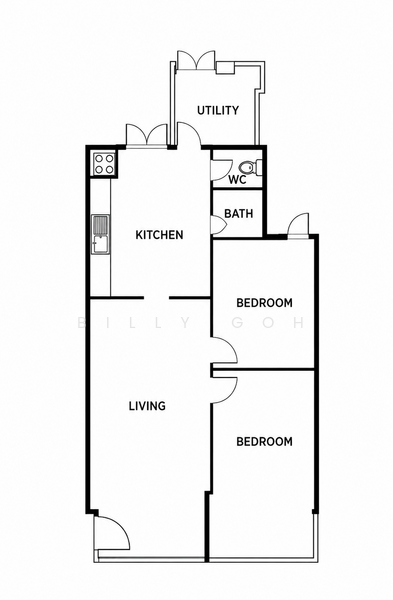209 Boon Lay Place, 209 Boon Lay Place, 2 Bedrooms, 796 sqft, HDB Flat For Sale, by Billy Goh, 500121970 - PropertyGuru.com.sg