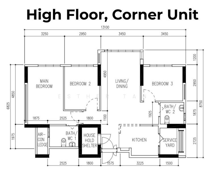 101A Bidadari Park Drive, 101A Bidadari Park Drive, 3 Bedrooms, 1,001 sqft, HDB Flat For Sale, by Esther Tan, 500121994 - PropertyGuru.com.sg
