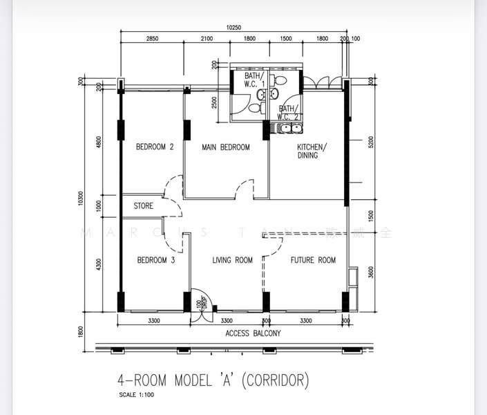 468 Hougang Avenue 8, 468 Hougang Avenue 8, 3 Bedrooms, 1,120 sqft, HDB Flat For Sale, by Marcus Tan 陈威全, 500122013 - PropertyGuru.com.sg