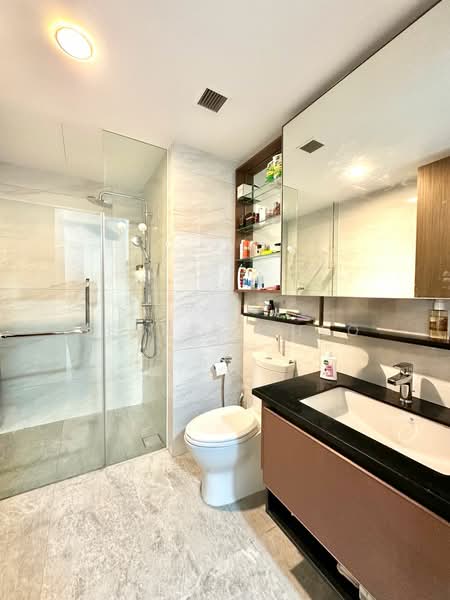 Normanton Park, 49 Normanton Park, 1 Bedroom, 527 sqft, Condominium For Rent, by Bernie Cheo, 500122020 - Bathroom - PropertyGuru.com.sg