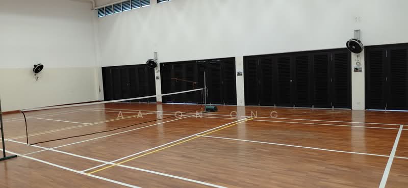 Clementi Park, 135 Sunset Way, 3 Bedrooms, 1,657 sqft, Condominium For Sale, by Aaron Ong, 500122056 - Badminton Court - PropertyGuru.com.sg