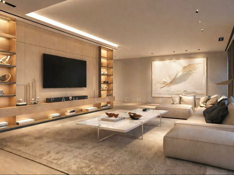 ELEVATED!! 2 BRAND NEW DETACHED PARK 6/POOL/ LIFT 1KM MGS PAM 90228600, , 5 Bedrooms, 9,960 sqft, Detached House For Sale, by Pamela Chong, 500122063 - Living Room - PropertyGuru.com.sg