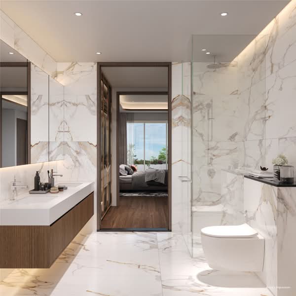 ⭐️CHEAP⭐️ NEW D15 Freehold Corner Terrace Siglap, Upper East Coast Road/Palm Drive/Siglap Road/Woo Mon Chew Road, 5 Bedrooms, 5,858 sqft, Corner Terrace For Sale, by Kelvin Chua, 500122097 - Bathroom - PropertyGuru.com.sg