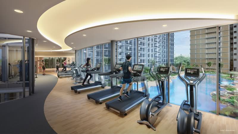 Grand Dunman, 2 Dunman Road, 1 Bedroom, 452 sqft, Condominium For Sale, by Melvin Lau, 500122098 - Gym - PropertyGuru.com.sg