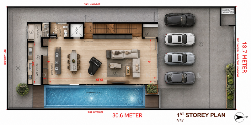 ⭐️RARE NS FACING BRAND NEW 2.5-STY W/ BASEMENT DETACHED HOUSE! | WITHIN 1KM TO HENRY PARK PRIMARY⭐️, Holland Grove Drive Mount Sinai Kebaya Moonbeam Jelita Tenang Istimewa Maryland Ming Teck Greenleaf Sixth Haji Alias Namly Coronation Lim Tai See Allamanda Ampang Siantan Hua Guan Sian Tuan Lantana Lemon Lasia Lotus Lily Maple Cypress Fir Oak Redwood, 6 Bedrooms, 9,200 sqft, Detached House For Sale, by Damian Tan 陈係赈, 500122107 - PropertyGuru.com.sg