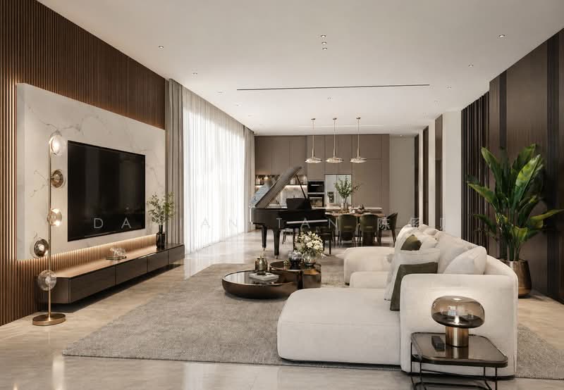 ⭐️RARE NS FACING BRAND NEW 2.5-STY W/ BASEMENT DETACHED HOUSE! | WITHIN 1KM TO HENRY PARK PRIMARY⭐️, Holland Grove Drive Mount Sinai Kebaya Moonbeam Jelita Tenang Istimewa Maryland Ming Teck Greenleaf Sixth Haji Alias Namly Coronation Lim Tai See Allamanda Ampang Siantan Hua Guan Sian Tuan Lantana Lemon Lasia Lotus Lily Maple Cypress Fir Oak Redwood, 6 Bedrooms, 9,200 sqft, Detached House For Sale, by Damian Tan 陈係赈, 500122107 - Living Room - PropertyGuru.com.sg