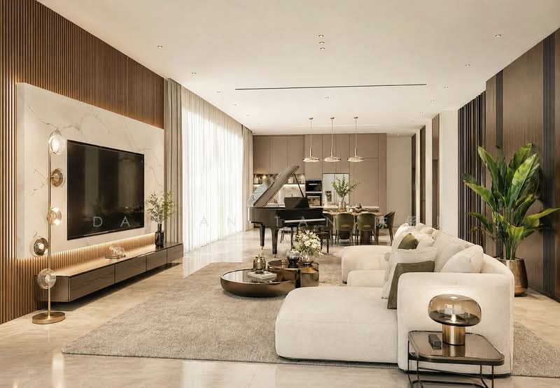 ⭐️RARE NS FACING BRAND NEW 2.5-STY W/ BASEMENT DETACHED HOUSE! | WITHIN 1KM TO HENRY PARK PRIMARY⭐️, Holland Grove Drive Mount Sinai Kebaya Moonbeam Jelita Tenang Istimewa Maryland Ming Teck Greenleaf Sixth Haji Alias Namly Coronation Lim Tai See Allamanda Ampang Siantan Hua Guan Sian Tuan Lantana Lemon Lasia Lotus Lily Maple Cypress Fir Oak Redwood, 6 Bedrooms, 9,200 sqft, Detached House For Sale, by Damian Tan 陈係赈, 500122107 - Living Room - PropertyGuru.com.sg