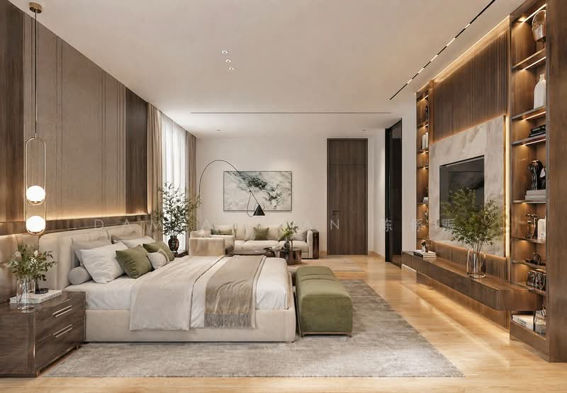 ⭐️RARE NS FACING BRAND NEW 2.5-STY W/ BASEMENT DETACHED HOUSE! | WITHIN 1KM TO HENRY PARK PRIMARY⭐️, Holland Grove Drive Mount Sinai Kebaya Moonbeam Jelita Tenang Istimewa Maryland Ming Teck Greenleaf Sixth Haji Alias Namly Coronation Lim Tai See Allamanda Ampang Siantan Hua Guan Sian Tuan Lantana Lemon Lasia Lotus Lily Maple Cypress Fir Oak Redwood, 6 Bedrooms, 9,200 sqft, Detached House For Sale, by Damian Tan 陈係赈, 500122107 - Master Bedroom - PropertyGuru.com.sg