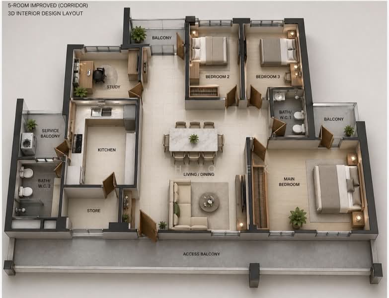 140 Bedok North Street 2, 140 Bedok North Street 2, 4 Bedrooms, 1,291 sqft, HDB Flat For Sale, by Faith Quek, 500122130 - PropertyGuru.com.sg