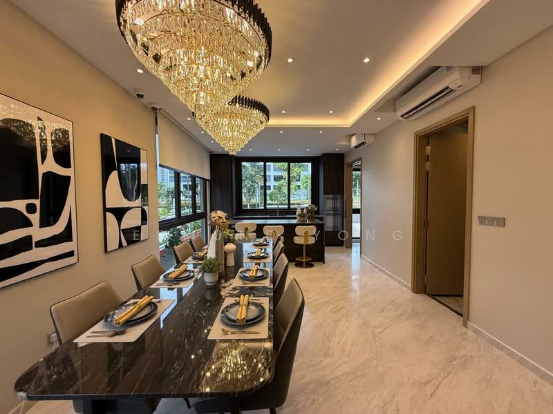 DISTRICT 11 | NOVELLE COLLECTION | Brand New FREEHOLD 3.5 Storey Corner Terrace, Shrewsbury Road, 6 Bedrooms, 6,926 sqft, Corner Terrace For Sale, by Edmund Yong, 500122142 - Dining Room - PropertyGuru.com.sg