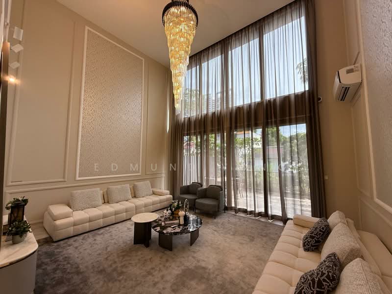 DISTRICT 11 | NOVELLE COLLECTION | Brand New FREEHOLD 3.5 Storey Corner Terrace, Shrewsbury Road, 6 Bedrooms, 6,926 sqft, Corner Terrace For Sale, by Edmund Yong, 500122142 - Living Room - PropertyGuru.com.sg