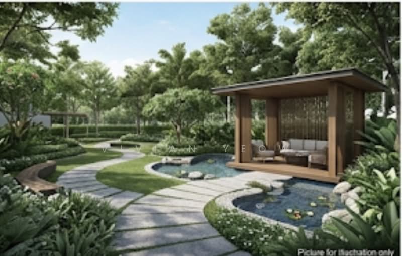 Lentor Gardens Residences, 68 Lentor Gardens, 3 Bedrooms, 1,012 sqft, Condominium For Sale, by Vivian Yeow, 500122239 - Garden - PropertyGuru.com.sg