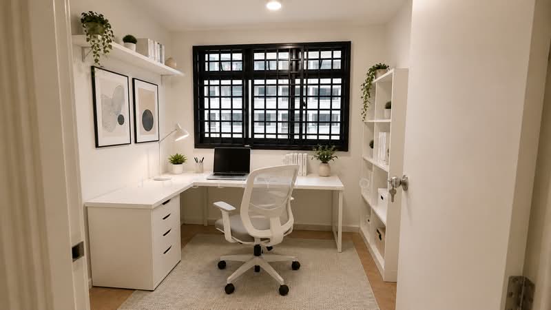 36 Circuit Road, 36 Circuit Road, 4 Bedrooms, 893 sqft, HDB Flat For Sale, by Jocelyn Loh, 500122321 - Study - PropertyGuru.com.sg