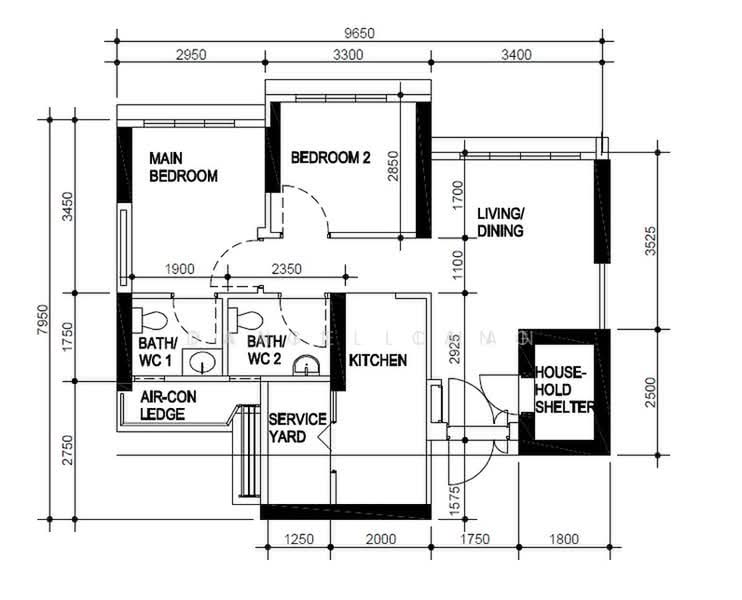 43A Margaret Drive, 43A Margaret Drive, 2 Bedrooms, 678 sqft, HDB Flat For Sale, by Daniel Chan, 500122369 - PropertyGuru.com.sg