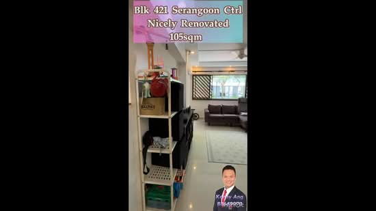 421 Serangoon Central, 421 Serangoon Central, 3 Bedrooms, 1,130 sqft, HDB Flat For Sale, by Kenny Ang, 500122485 - PropertyGuru.com.sg