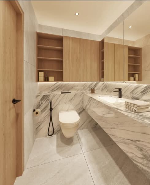 ⭐️Brand New Freehold Semi - Detached @ Kheam Hock Road⭐️, , 6 Bedrooms, 8,500 sqft, Semi-Detached House For Sale, by Lynn Loh, 500122530 - Bathroom - PropertyGuru.com.sg