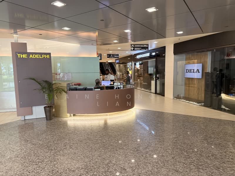 The Adelphi, 1 Coleman Street, City Hall / Clarke Quay, 1,716 sqft, Office For Rent, by Elaine Hong Ai Lian, 500122552 - Lobby - CommercialGuru.com.sg
