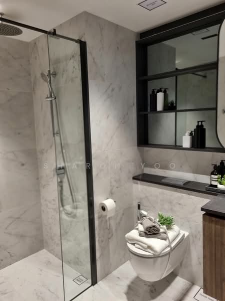 Sceneca Residence, Tanah Merah Kechil Link, 2 Bedrooms, 689 sqft, Condominium For Rent, by Sharon Yoo, 500122601 - Bathroom - PropertyGuru.com.sg