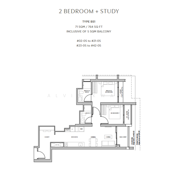 Promenade Peak, 1 Zion Road, 2 Bedrooms, 678 sqft, Condominium For Sale, by Alvin Kwan, 500122633 - PropertyGuru.com.sg