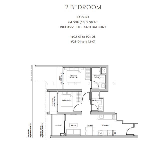 Promenade Peak, 1 Zion Road, 2 Bedrooms, 678 sqft, Condominium For Sale, by Alvin Kwan, 500122633 - PropertyGuru.com.sg
