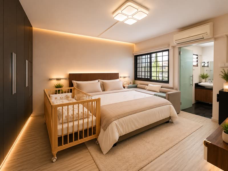 113 Clementi Street 13, 113 Clementi Street 13, 3 Bedrooms, 1,119 sqft, HDB Flat For Sale, by David Seah, 500122649 - Bedroom - PropertyGuru.com.sg