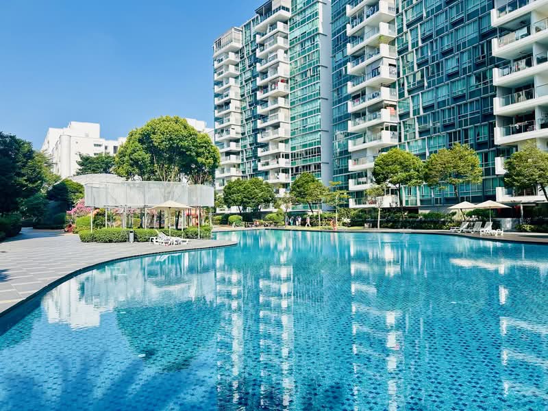 The Minton, 10C Hougang Street 11, 1 Bedroom, 560 sqft, Condominium For Rent, by Alice Ng 黄素芳, 500122667 - Pool - PropertyGuru.com.sg