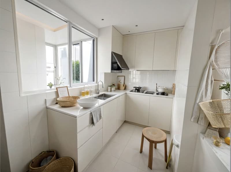 Bishan Point, 61 Bright Hill Drive, 3 Bedrooms, 1,184 sqft, Condominium For Sale, by Natalie Goh, 500122681 - Kitchen - PropertyGuru.com.sg