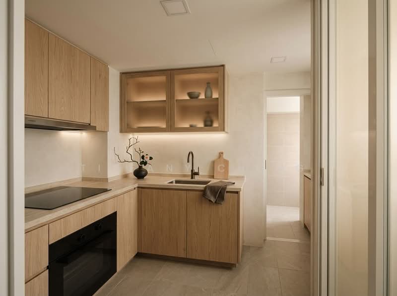 Beacon Heights, 8 Mar Thoma Road, 3 Bedrooms, 893 sqft, Condominium For Sale, by Tiffany Chong, 500122781 - Kitchen - Beacon Heights for sale - PropertyGuru.com.sg