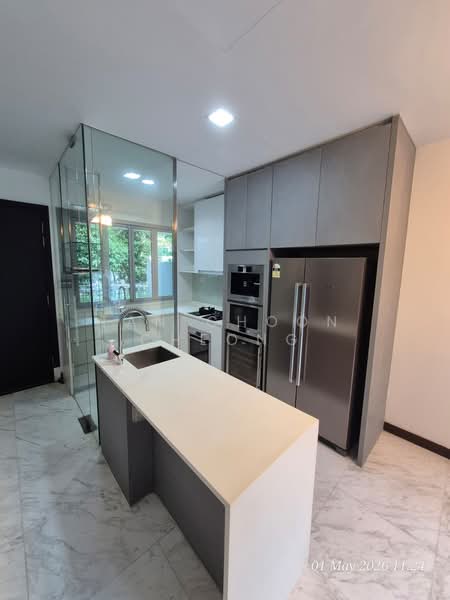 Euhabitat, 282 Jalan Eunos, 4 Bedrooms, 3,380 sqft, Cluster House For Rent, by Tan Choon Cheong, 500122844 - Kitchen - PropertyGuru.com.sg