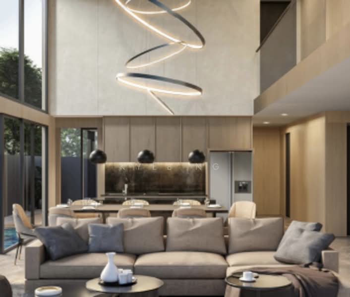 ⭐Cheap 4 Level Brand New Semi-D in Serangoon Gardens ⭐, , 6 Bedrooms, 4,200 sqft, Semi-Detached House For Sale, by Kyle Ng, 500122859 - Living Room - PropertyGuru.com.sg