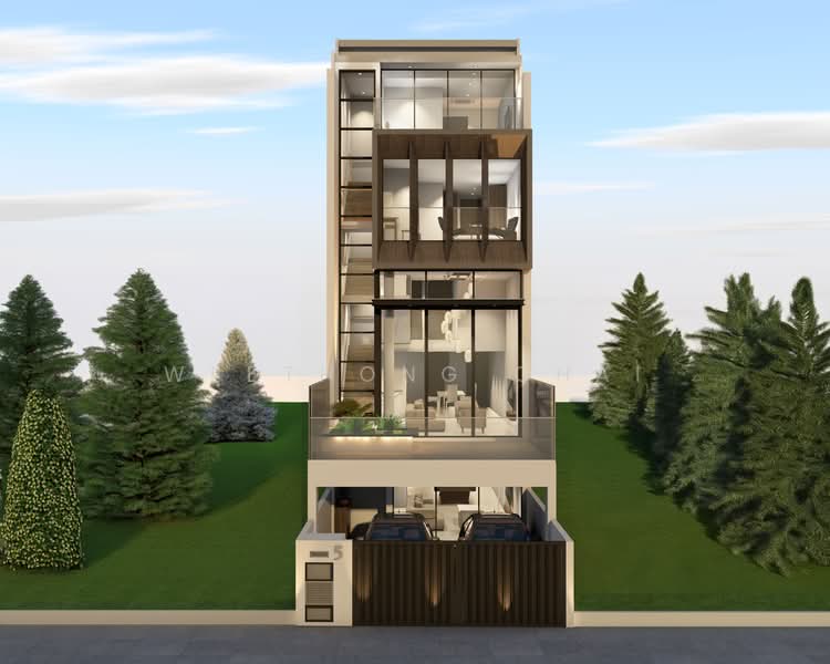 ⭐⭐⭐LANDED7772@Stunning Brand New Terraced House at East Coast (D15) 5rm, , 5 Bedrooms, 4,972 sqft, Terraced House For Sale, by WeeThong Chai, 500122865 - Exterior - PropertyGuru.com.sg