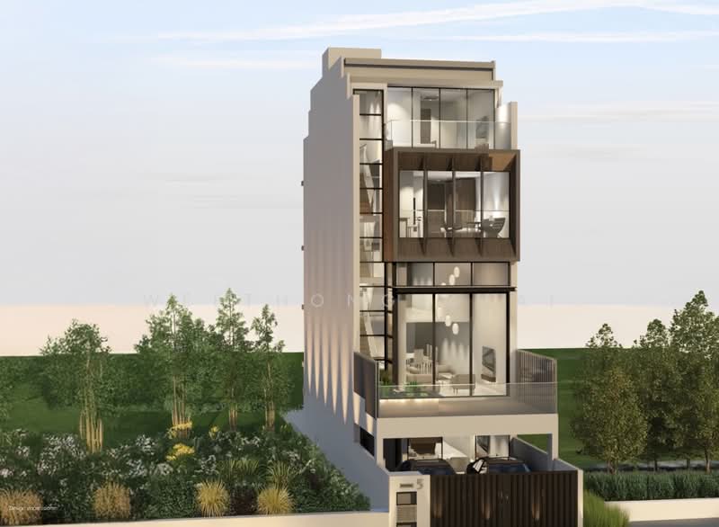 ⭐⭐⭐LANDED7772@Stunning Brand New Terraced House at East Coast (D15) 5rm, , 5 Bedrooms, 4,972 sqft, Terraced House For Sale, by WeeThong Chai, 500122865 - Exterior - PropertyGuru.com.sg