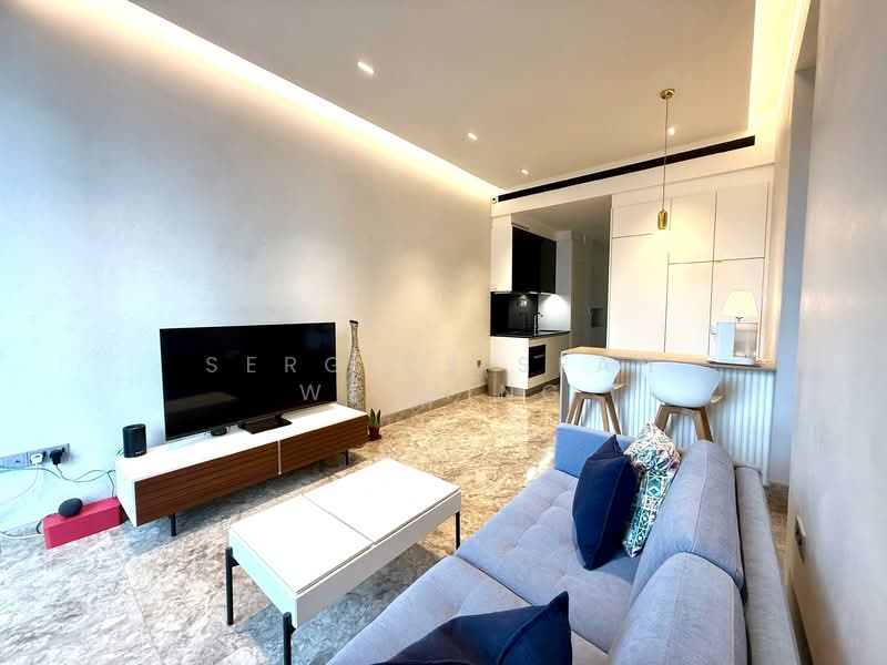 Martin Modern, 10 Martin Place, 2 Bedrooms, 764 sqft, Apartment For Sale, by Sergius Seah Weiming, 500122878 - Living room - PropertyGuru.com.sg