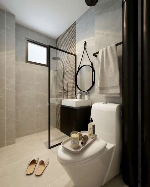 522 Serangoon North Avenue 4, 522 Serangoon North Avenue 4, 3 Bedrooms, 1,109 sqft, HDB Flat For Sale, by Jaryl Lin, 500122896 - Bathroom - PropertyGuru.com.sg