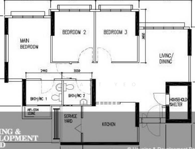 996B Buangkok Crescent, 996B Buangkok Crescent, 3 Bedrooms, 990 sqft, HDB Flat For Sale, by Rayant Yeo, 500122943 - PropertyGuru.com.sg