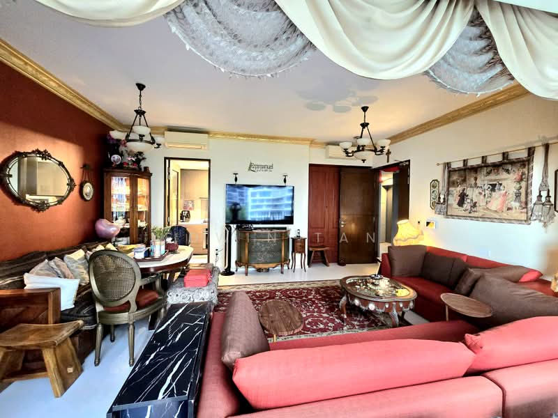Foresque Residences, 107 Petir Road, Dairy Farm / Bukit Panjang / Choa Chu Kang, 3 Bedrooms, 1,238 sqft, Condominium For Sale, by Edwin Tan, 500122960 - Living Room - PropertyGuru.com.sg