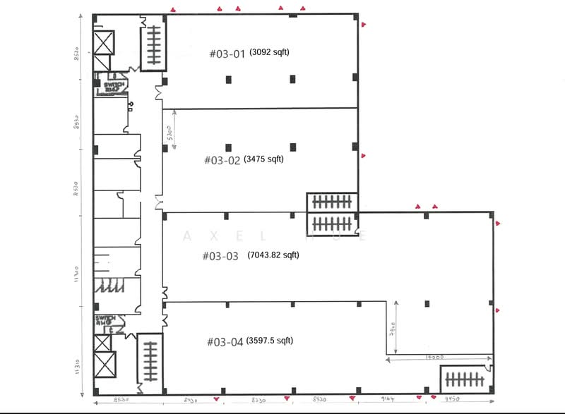 Times Centre, 1 New Industrial Road, 20,000 sqft, Light Industrial (B1) For Rent, by Axel Hue, 500123006 - CommercialGuru.com.sg