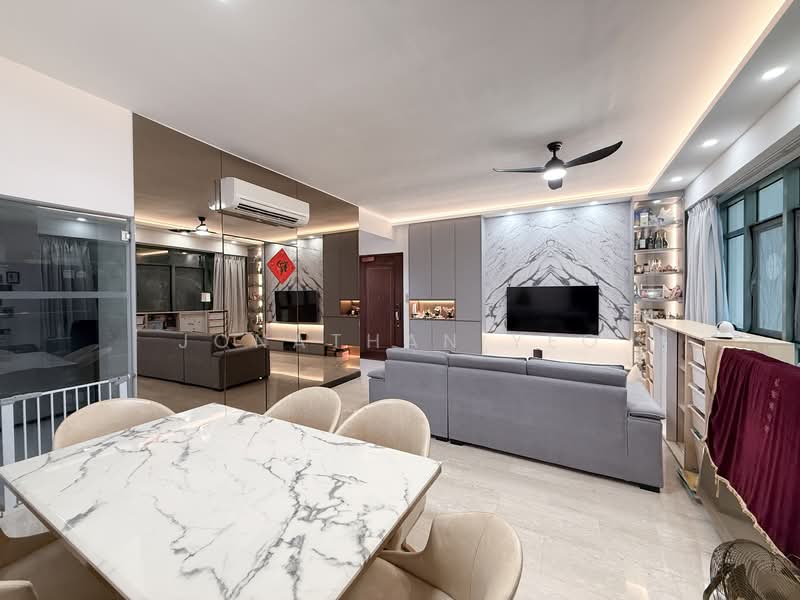 Merawoods, , 2 Bedrooms, 1,001 sqft, Condominium For Sale, by Jonathan Yeo, 500123014 - Living Room - PropertyGuru.com.sg